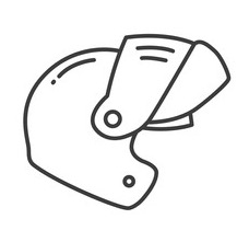 Öppningsbara hjälmar