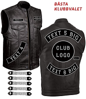 Premium Classico Patch Klubbspecial Skinnväst
