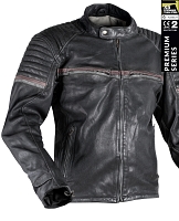 Stealth 92X Vintage Black Getnappa Ce Premium Mc Skinnjacka