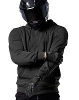 Bandit Urban Semi Kevlar Black Waterproof Mc Hoodie Mcv