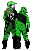 Lady Premium Gravity Green Overall Atv /Snowmobile Allvädersställ