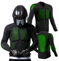 Limegreen G2 Max Predator Ribcage Airlight Ce-2 Skyddsjacka