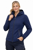 Lady Bandit Armor Navyblue Softshell Ce-Aa Mc Jacka
