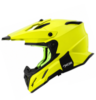 Axor X-Cross Solid Fluor Yellow Motocross Cross Hjälm