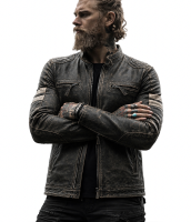 Stonewash Riverdale Ce-Aa Special Edition Mc Skinnjacka