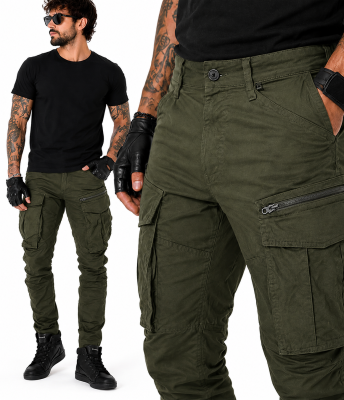 Streetcargo Armygreen Ce-Aa Vattenres. Kevlar Mc Byxa