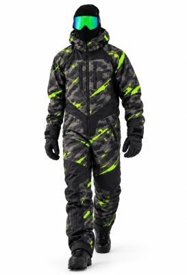 Premium Ignition Dark Limegreen Overall Atv/Snowmobile Ce Allvädersställ