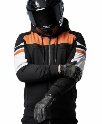 Premium Hd-Rider Ce 17092:2020 Waterproof Mc Hoodie