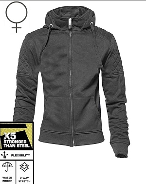 Lady Classic Ce 17092:2020 Hoodie Grey Mc Hoodie 