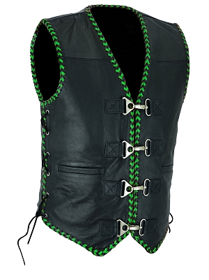 Anarcho Club Greenrib Vest Skinnväst