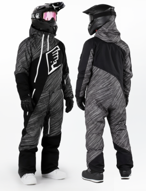 Premium Gravity Dark Overall Atv/Snowmobile Ce Allvädersställ