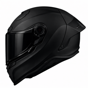 Thunder Xr 22-06 Matt Black Solvisir Mc Hjälm