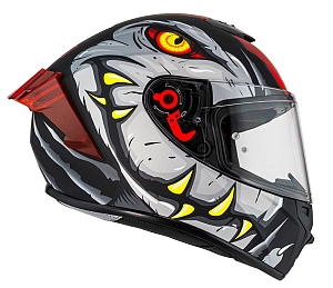Trendy 3 Stream Raptor Nz 22-06 Solvisir Mc Hjälm