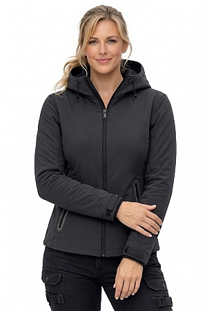 Lady Bandit Armor Darkgrey Softshell Ce-Aa Mc Jacka