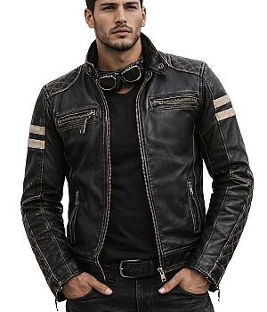 Riverdale Retro Ce Premium Mc Skinnjacka Mcv