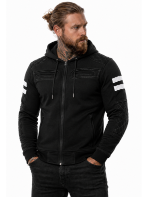 Premium Rivalblack Ce 17092:2020 Waterproof Mc Hoodie Mcv