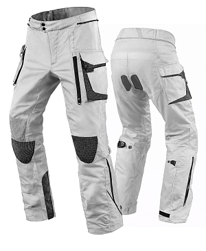 Premium Dynatech Grey Kevlar 17092:2020 Waterproof Mc Allvädersbyxa