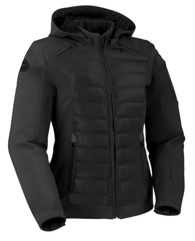 Lady Softshell Jc75 Urban Black Allväder Mc Jacka  