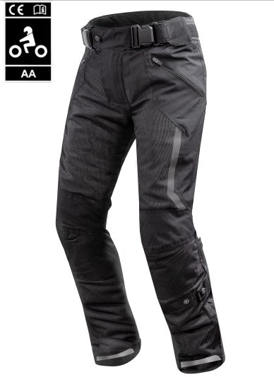 Airflow Air Ce-Aa Black Waterproof Mc Allvädersbyxa