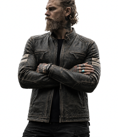 Stonewash Riverdale Ce-Aa Special Edition Mc Skinnjacka