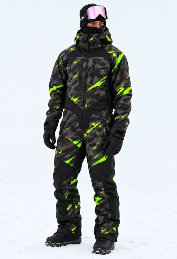 Premium Ignition Dark Limegreen Overall Atv/Snowmobile Ce Allvädersställ