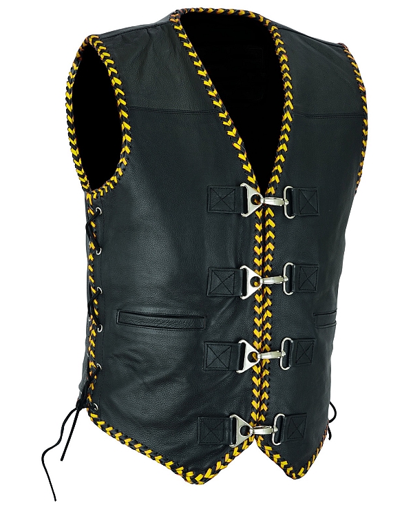 Anarcho Club Yellowrib Vest Skinnväst