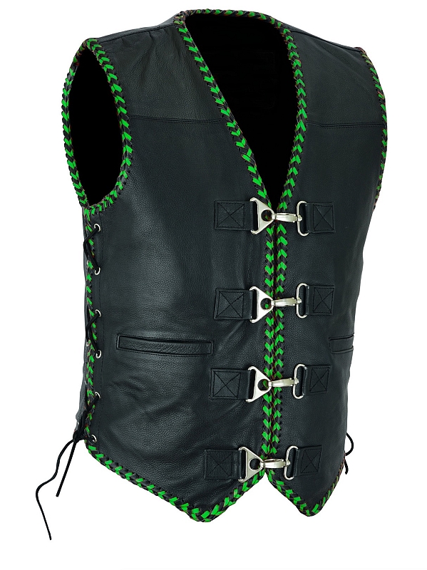 Anarcho Club Greenrib Vest Skinnväst