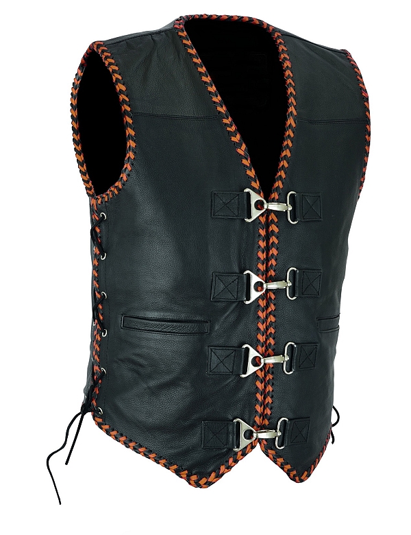 Anarcho Club Orangerib Vest Skinnväst