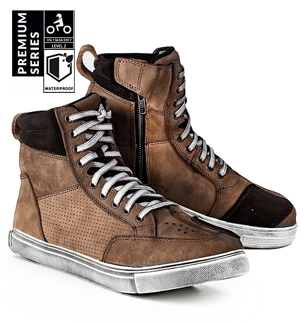 Roadster Drytech Vintage Brown Ce Vattentät Mc Sneakers 