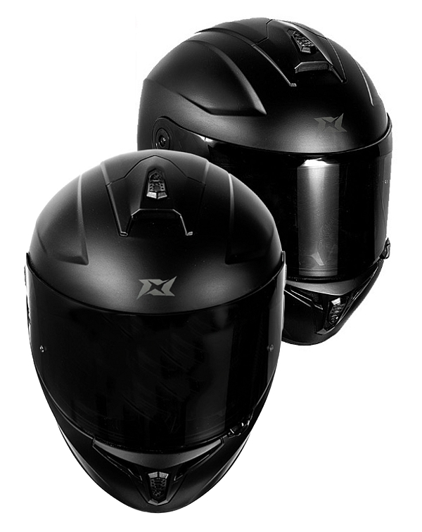 Stinger Ece.22.06 Motogp Integral Matt Svart Motorcykelhjälm