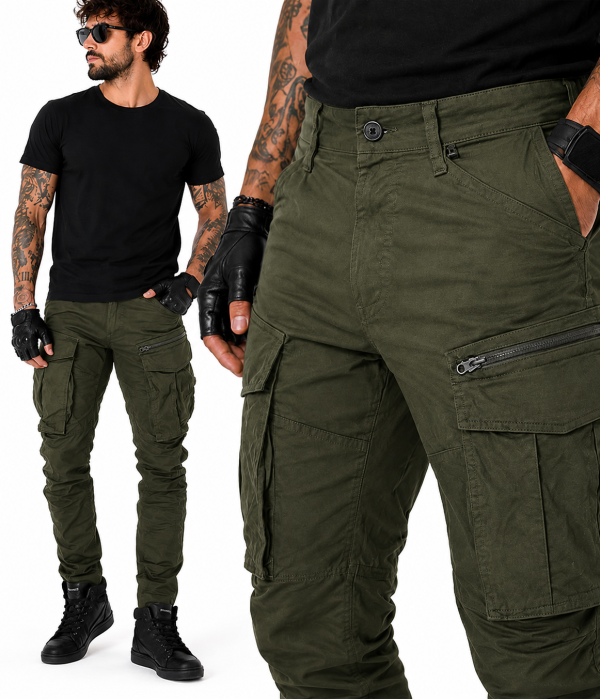Streetcargo Armygreen Ce-Aa Vattenres. Kevlar Mc Byxa