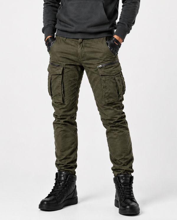 Streetcargo Armygreen Ce-Aa Vattenres. Kevlar Mc Byxa