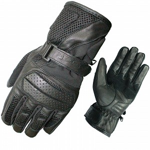 BLACK Airflow 5192 skinn mc handskar