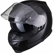 Black Apex Full Face Motorcycle Helmet Gloss Black Solvisir 53051503 Mc HjÄlm