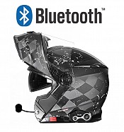Rs-982 Bluetooth Matt Tc/typ4 S8x Bluetooth 5.0 Mc HjÄlm