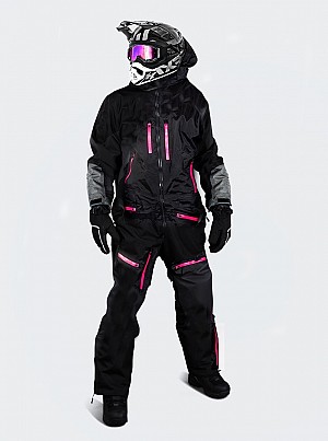 Lady Snowpeak Pink Overall Atv/snowmobile Ce AllvÄdersstÄll  Lp 4092 Xit