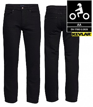 Kevlar Jeans Black - Regular Leg Ce Aa Stretch Mc Jeans - Mcv 