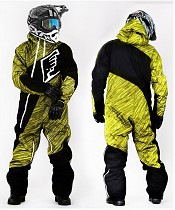 Premium Gravity Yellow Overall Atv/snowmobile Ce AllvÄdersstÄll