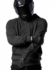 Bandit Urban Semi Kevlar Black Waterproof Mc Hoodie