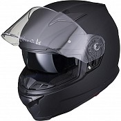 Black Apex Full Face Motorcycle Helmet Matt Black Solvisir 53053503 Mc HjÄlm